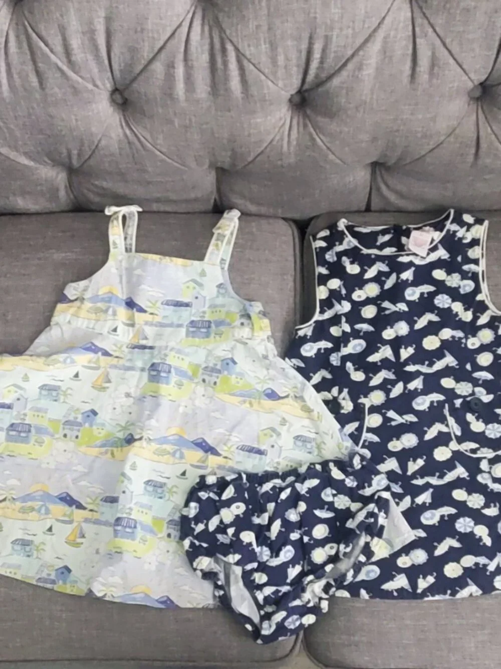 Vintage gymboree dresses and bloomer